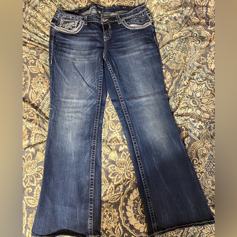 Vigoss Chelsea bootcut jeans, size 18